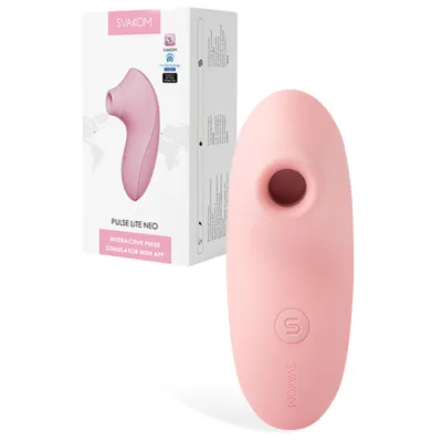 Svakom Pulse Lite Neo App Controlled 4 4 Clitoral Stimulator