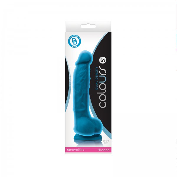 5" Dual Density Cock + Balls