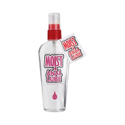 Moist Water Based Anal Lube 4 Ounce Pump