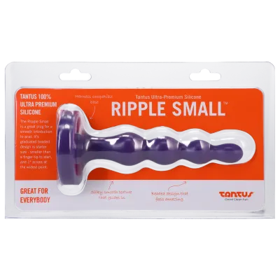 Tantus Ripple Small Slim Beaded Anal Plug
