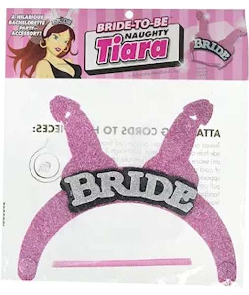 Naughty Bridal Tiara - Pink — image 2 of 2