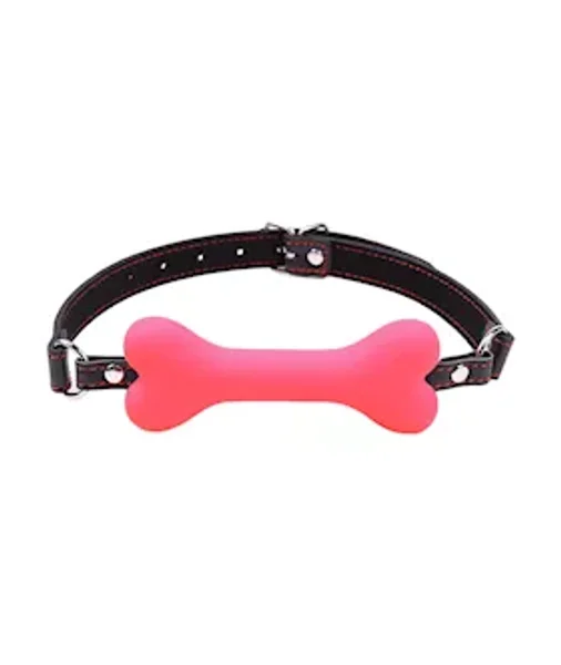 Woof Woof Bone Gag - Pink — image 2 of 4