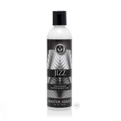 Master Series Jizz Unscented Water based Lube 8oz
