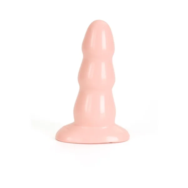 Triple Ripple Butt Plug Medium (flesh)