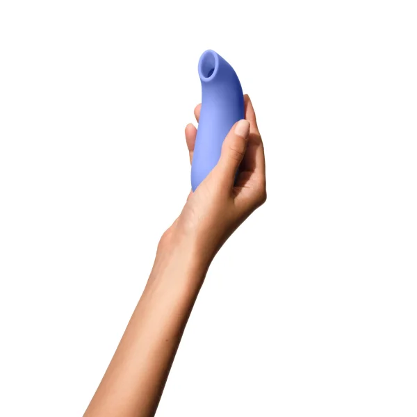 AER Silicone Rechargeable Waterproof Pressure Wave Suction Toy By Dame - Papaya