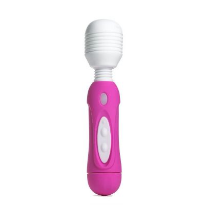 Mystic Powerful Vibrating Silicone Wand Pink