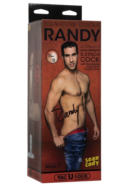Signature Cocks - Randy - 8.5" ULTRASKYN™ Cock with Removable Vac-U-Lock™ Suction Cup