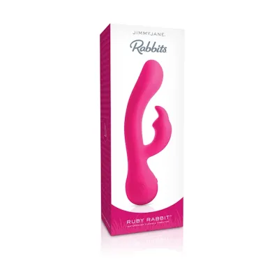 Jimmyjane Ruby Rabbit Fuchsia