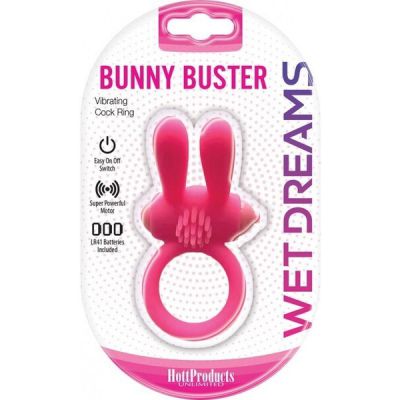 Bunny Buster Cock Ring Pink