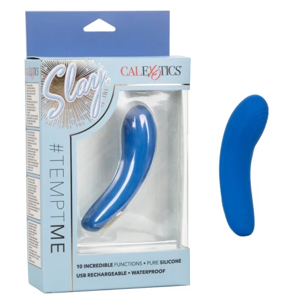 Slay #TemptMe Silicone Waterproof Mini Clitoral Bullet Vibrator By CalExotics