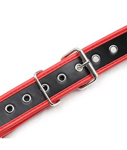 Chest Harness - Black/red — image 5 of 6