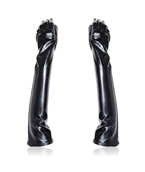 Ketchum Wet Look Glove - Black — image 4 of 4