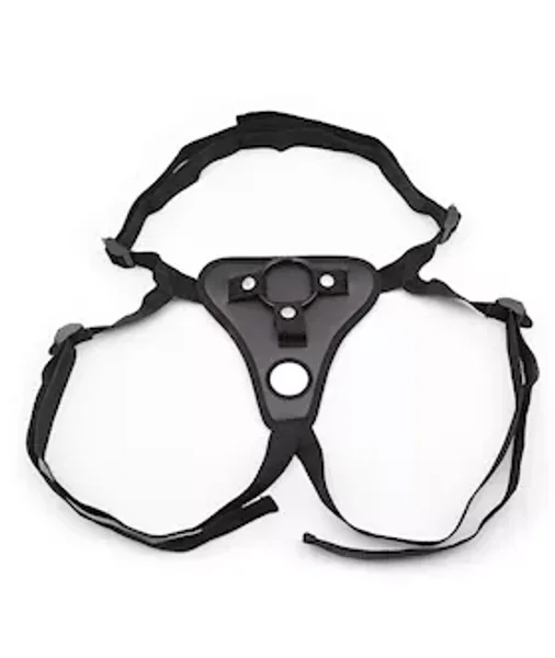 Strap On Harness With Anal Hole - Nude/black — image 3 of 4