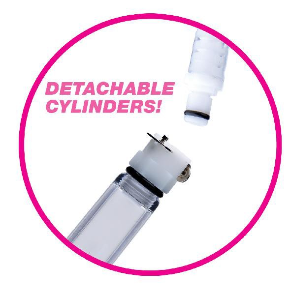 Nipple Pumping System with Dual Cylinders