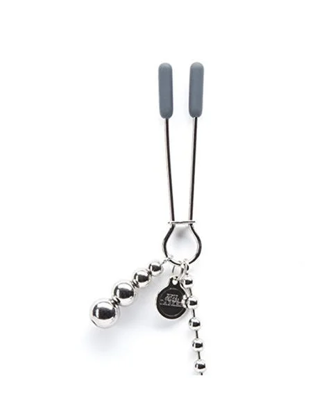 Fifty Shades Darker At My Mercy Beaded Chain Nipple Clamps