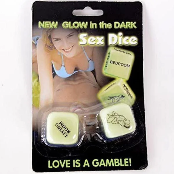 Fetish Glow in the Dark Sexy Adult Dice Game — image 4 of 4