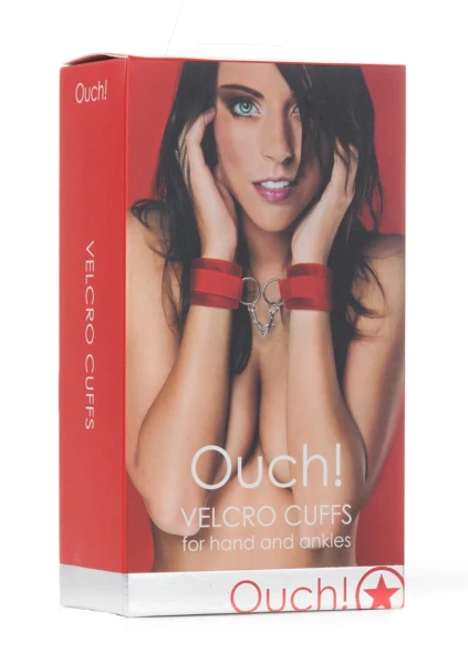 Velcro Cuffs - Red