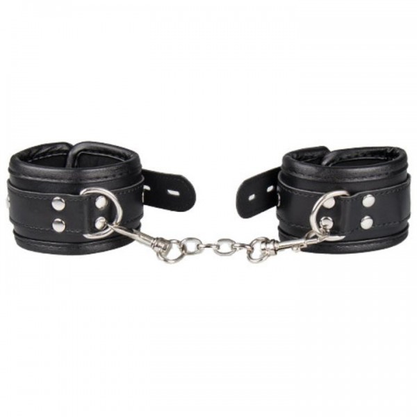 Bondara Faux Leather Heavy Duty Padded Wrist Cuffs