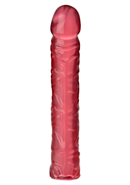 Crystal Jellies Classic Dong 10 Inch - Clear