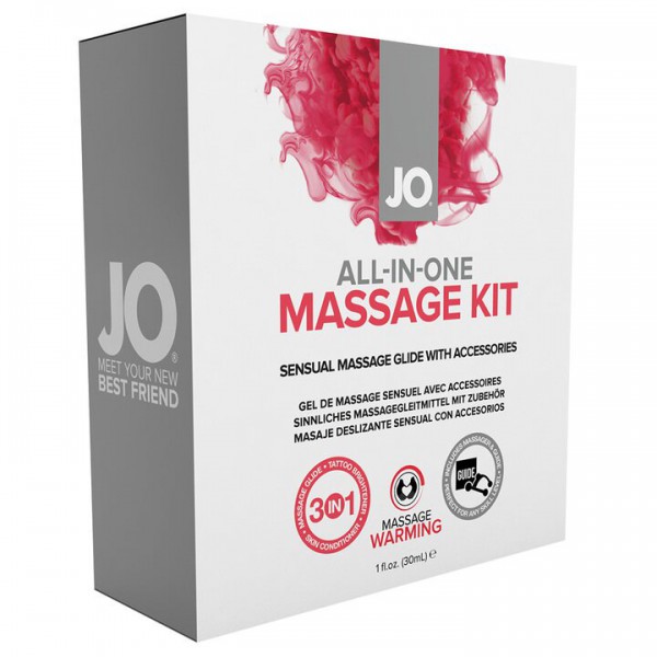 System JO All-In-One Sensual Massage Glide Kit