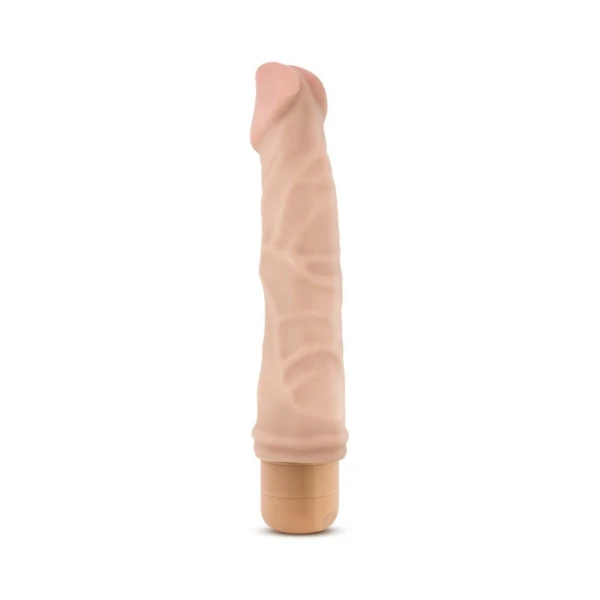 Dr Skin Cock Vibe #6 9 inches Dong Beige