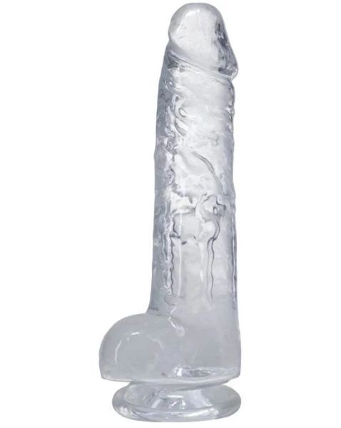 Big Dick in a Bag 8 Inch - Clear