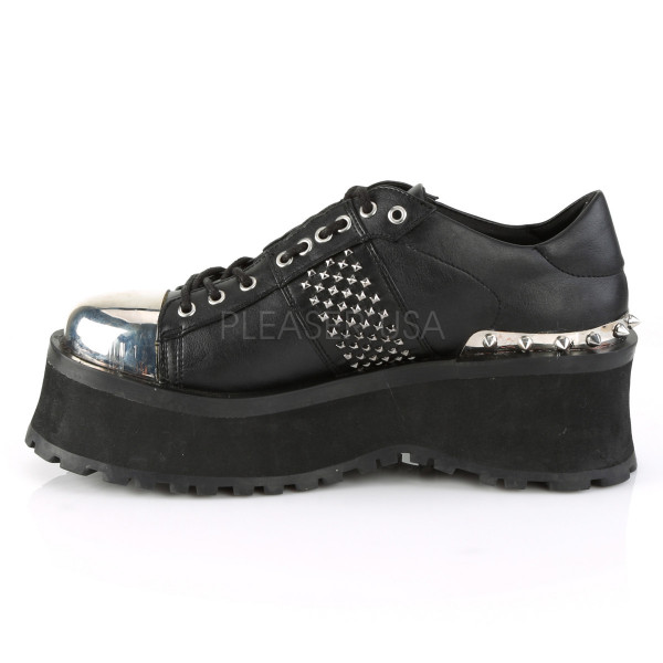 2 3/4 inches Platform Lace-Up Shoe W/ Metal Toe Cap — image 11 of 12
