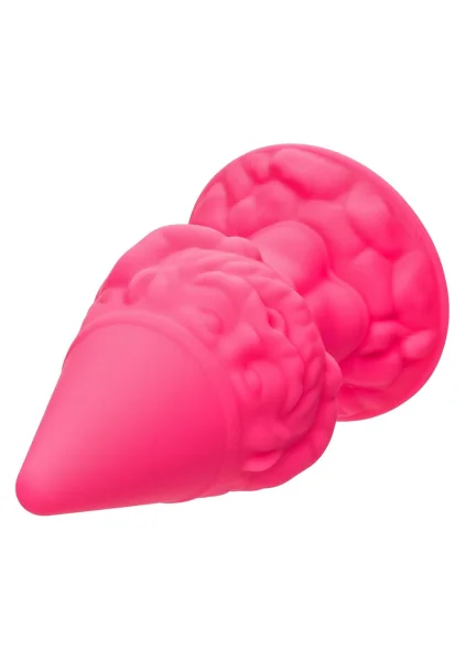 Naughty Bits Anal Gnome Silicone Butt Plug By CalExotics - Pink