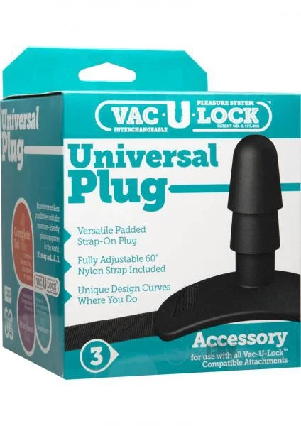 Vac-U-Lock Black Universal Plug — image 4 of 4
