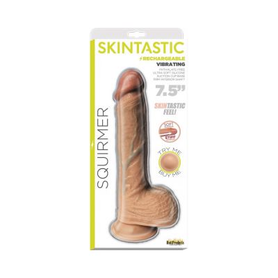 Skintastic Squirmer 7 5 inches Rechargeable Vibrating Dido
