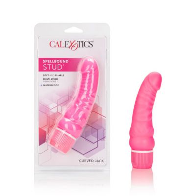 Spellbound Stud Curved Jack Pink 5 7 Inch