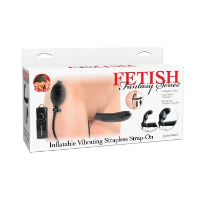 Fetish Fantasy Series Inflatable Vibrating Strapless Strap On