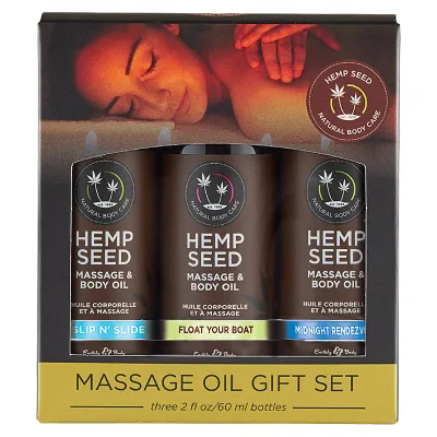 Earthly Body Summer Gift Collection Massage Oil