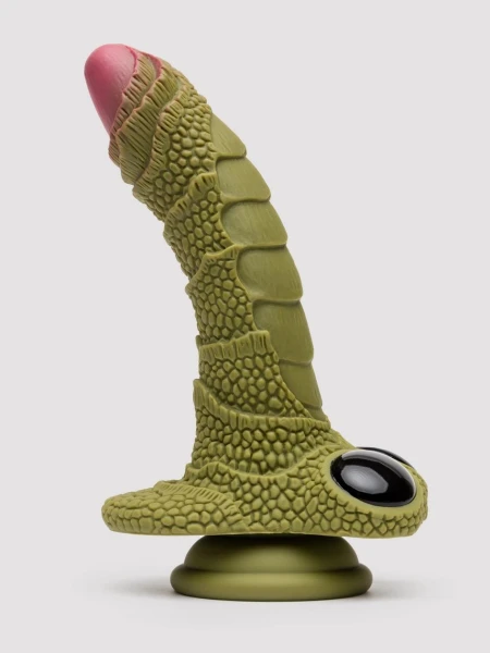 Fantasy Swamp Monster Silicone Scaly Dildo