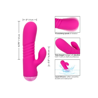 California Exotic Chubby Honey 7 5 Rabbit Vibrator
