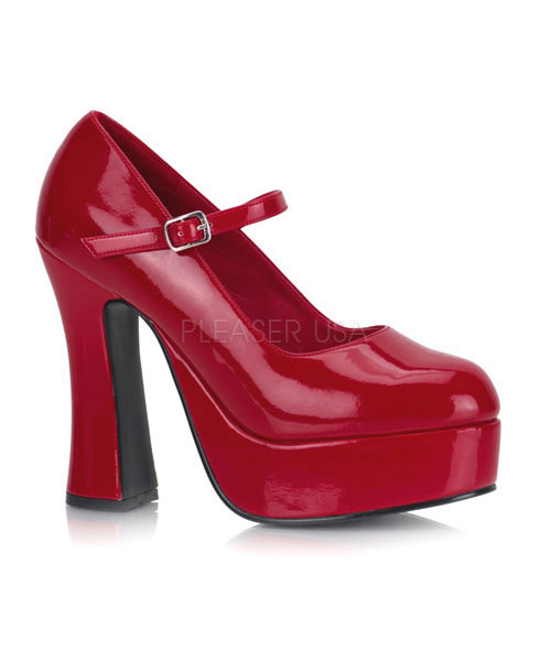 DOLLY-50 - 5" Chunky Heel Mary Jane P/F Pump — image 5 of 16