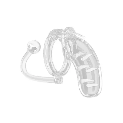 Model 11 Chasity Cage With Plug 4 5 Inch Clear 4 Inch