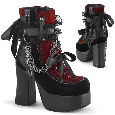 4 1 2 inches Heel 2 inches PF Ankle Boot Side Zip