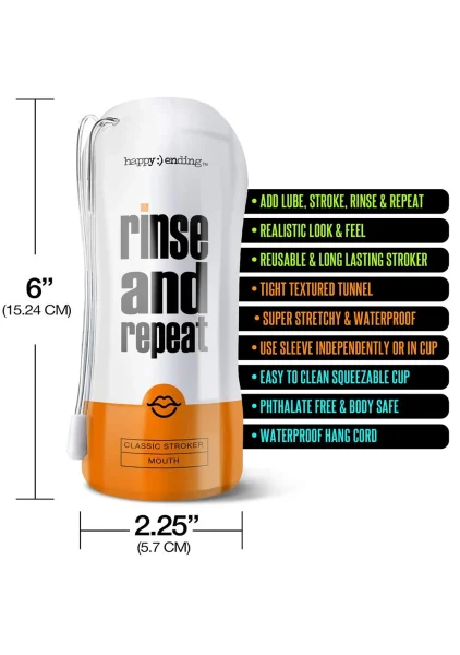 Happy Ending Rinse And Repeat Mouth Stroker