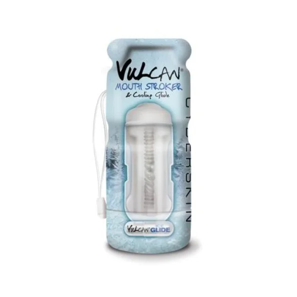 CyberSkin Vulcan Mouth Stroker w/Cooling Glide Frost