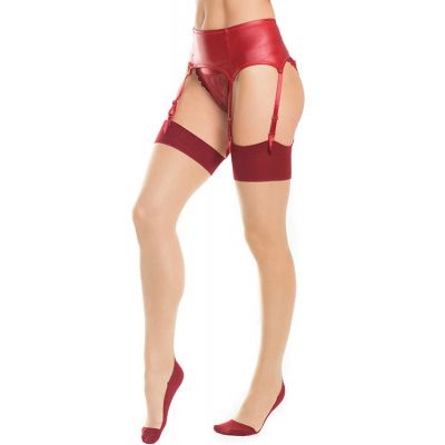 Bordeaux Babe Thigh Highs By Coquette
