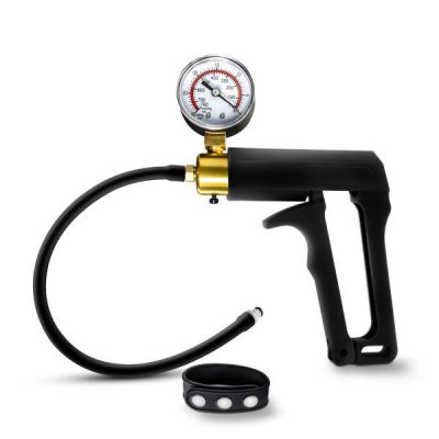 Blush Performance Brass Pump Trigger Penis Pump Kit Choice of 5 Cylinder Sizes