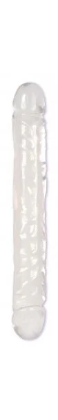 Jellies Jr 12" Double Dong - Clear — image 4 of 6