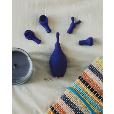 Lush Juna Vibrator with 3 Attachments by Blush Novelties