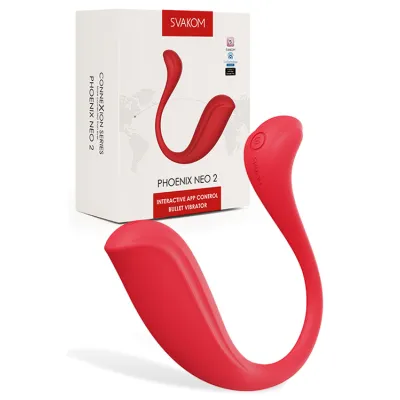 Svakom Phoenix Neo 2 App Controlled 5 04 Interactive Bullet Vibrator