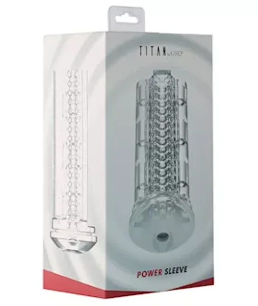 Titan Sleeve Power For Kiiroo  - Clear — image 6 of 8