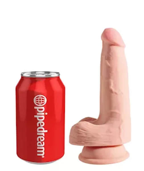 Triple Density 5 Inch Cock With Balls - Flesh - 5 Inch — image 10 of 14