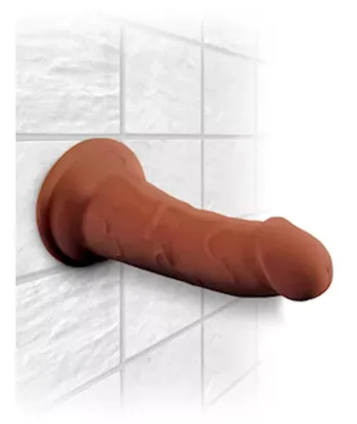 King Cock Plus Triple Density Cock - 6 Inch  - Brown - 6 Inch — image 10 of 12