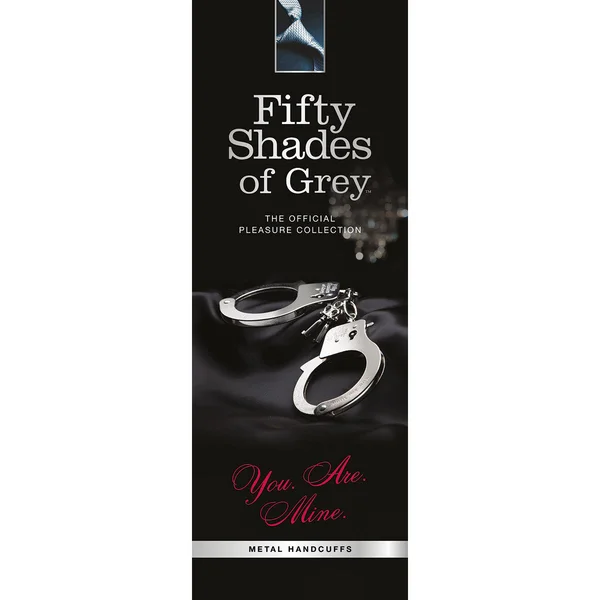 Fifty Shades "You are Mine" Metal Handcuffs — image 16 of 19