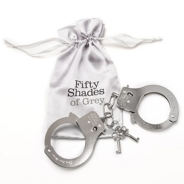 Fifty Shades "You are Mine" Metal Handcuffs — image 14 of 19